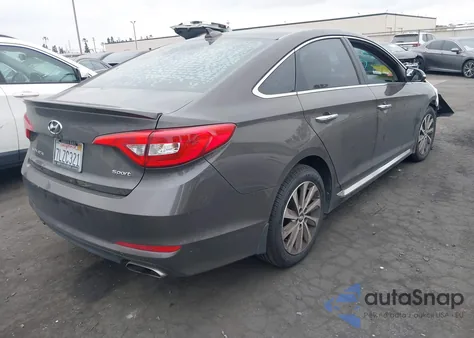 2015 Hyundai Sonata Sport из США, поврежденный, VIN 5NPE34AF6FH130691